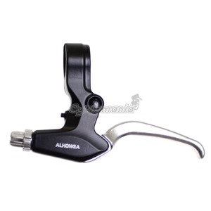 Brzdov� p�ky ALHONGA 3022 dural Junior D�lka p�ky: 8 cm 
Odsazen� od ��d�tek: 4 cm 
Materi�l: dural 
Pr�m�r ��d�tek: 22,2 mm 
Cena za p�r 
D�tsk� velikost  Alhonga