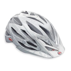 MTB přilba Bell Variant 12 white/silver shattered