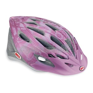 D�msk� sportovn� p�ilba Bell Vela 10 cranberry flowers Model navr�en� v�hradn� pro �eny se jmenuje Vela. Je elegantn�ho tvaru s velk�m mno�stv�m v�trac�ch otvor� a snadno se up�n� pomoc� syst�mu Ergo-Dial. D�ky svrchn� In-mold sko�epin� je lehk�, a... Bell