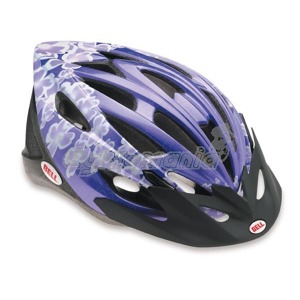 D�tsk� p�ilba Bell Alibi 10 lavender flowers Ka�d� mlad� cyklista pot�ebuje sv� Alibi - p�ilbu, kter� poskytne v�rohodnou v�mluvu, pro� vyjet na kole s kamar�dy. Bell