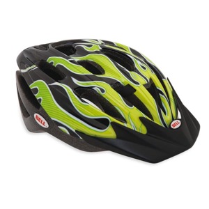 Dětská přilba Bell Cognito FS green flamage