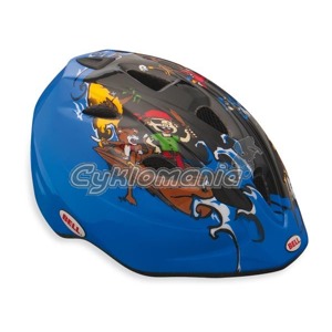 Dětská přilba Bell Tater 12 black/blue pirates