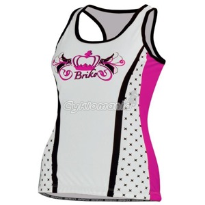 Top Briko ROYALE pink-black-white