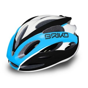 Přilba Briko Fiamma matte black/light blue