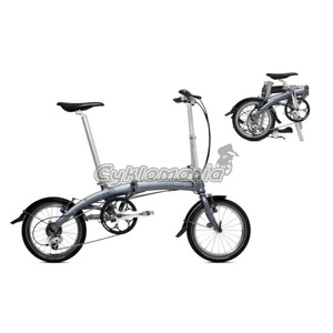 Skl�dac� kolo Dahon Curve SL Jeden z m�la model� s 16" koly pro v�t�� skladnost a men�� hmotnost. Jednoduch� a nev�razn� �ed� barva, elegantn� zak�iven� design. Dahon 