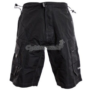 Voln� kalhoty Etape Freeride black Voln� cyklo �ortky s odep�nac�mi vnit�n�mi kalhotami. Elastick� nastaviteln� pas, vlo�ka Y power, dv� kapsy na such� zip, vzdu�n� materi�l NYLON LIGHT. Etape 