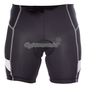 D�msk� kalhoty Etape Natty b�l� Materi�l Lycra mat, nov� Line Lycra 
D�msk� st�ih 
Ploch� �vy 
Protiskluzov� silikon na nohavi�k�ch 
D�msk� elastick� vlo�ka Sweet Stretch  Etape
