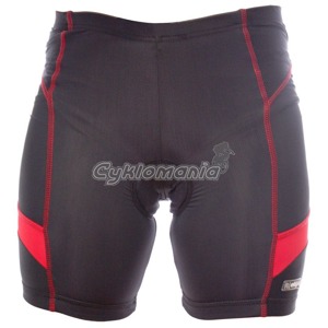 D�msk� kalhoty Etape Natty �erven� Materi�l Lycra mat, nov� Line Lycra 
D�msk� st�ih 
Ploch� �vy 
Protiskluzov� silikon na nohavi�k�ch 
D�msk� elastick� vlo�ka Sweet Stretch  Etape 