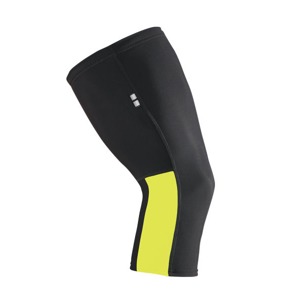 Návleky na kolena Etape černá/žlutá fluo