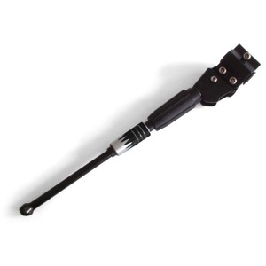 EXTEND - Stoj�nek Al zad. SF 24-28 stav. �ern� Mezn� d�lky stojky: 27 - 31 cm 
Mezn� d�lky od r�mu: 34 - 38 cm 
Materi�l: hlin�k 
Uchycen�: na 1 trubku r�mu, st�hnut� 3 �rouby 
Zakon�en�: hlin�kov� patka s vroubky ... Extend