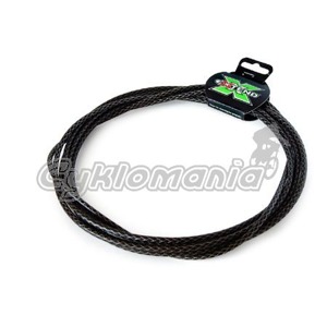 Kvalitn� brzdov� bowden. Speci�ln� potah zabezpe�uj�c� plynul� pou��v�n� bez �dr�by. 
 D�lka:  5 m 
 P�m�r:  5 mm 
 Barva:  karbon 
