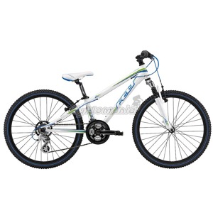 D�tsk� kolo Felt Q24 b�l� D�tsk� kolo s odpru�enou p�edn� vidlic� a �azen�m Shimano 3x7. Felt 
