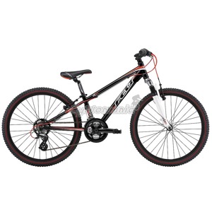 D�tsk� kolo Felt Q24 �ern� D�tsk� kolo s odpru�enou p�edn� vidlic� a �azen�m Shimano 3x7. Felt 
