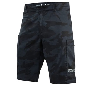 Volné kraťasy Fox Sergeant Camo Short Black Camo