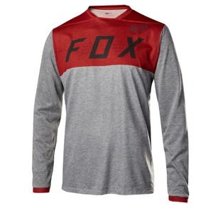 Dres Fox Indicator L/S Jersey Heather Red