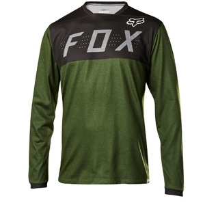 Dres Fox Indicator L/S Jersey Heather Dark Fatigue