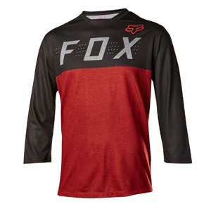 Dres Fox Indicator 3/4 Jersey Heather Red