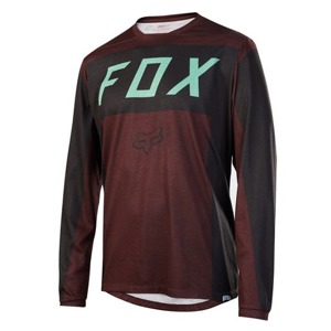 Dres Fox Indicator L/S Jersey Burgundy