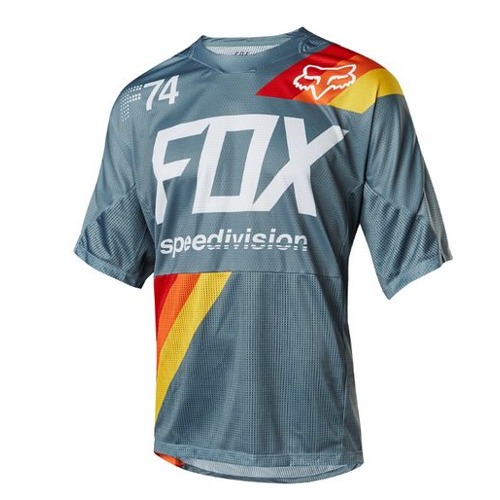 Volný dres Fox Demo S/S Jersey Drafter Slate Blue