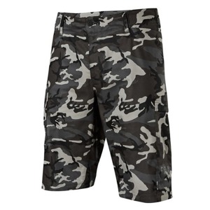 Volné kraťasy Fox Sergeant Camo Short Black Camo