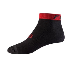Ponožky Fox Racing Trail 4" Red/Black