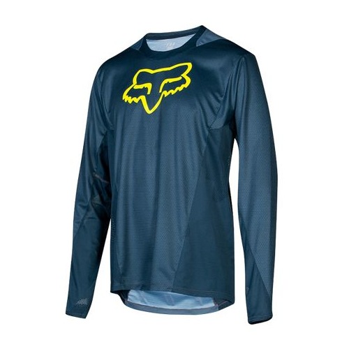 Volný dres Fox Demo L/S Jersey Camo Burn Midnight