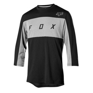 Dres Fox Ranger Drirelease 3/4 Jersey Black