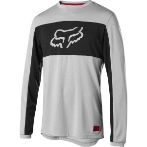 Dres Fox Ranger Drirelease Foxhead L/S Jersey Steel Grey