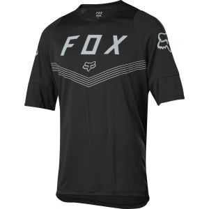 Dres Fox Defend S/S Fine Line Jersey Black