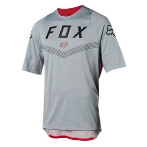 Dres Fox Defend S/S Fine Line Jersey Steel Grey