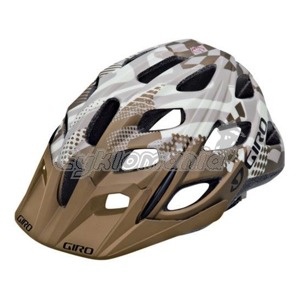 MTB p�ilba Giro Hex 10 matte brown/gold shards