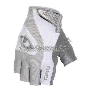Rukavice Giro Monaco silver/white