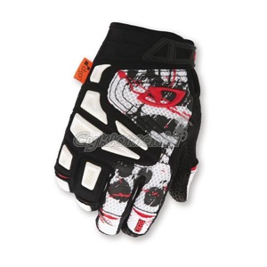 Rukavice Giro Remedy white/black/red