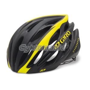 Silniční přilba Giro Saros 12 matte black/yellow livestrong