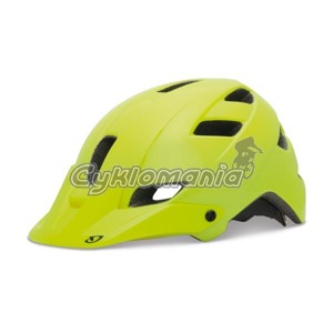 MTB přilba Giro Feature 12 highlight yellow/bright