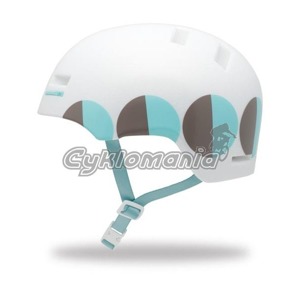 Downhill/BMX přilba Giro Section 12 white transparent eleanor