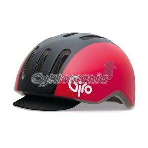 Downhill/BMX přilba Giro Reverb 12 black/red retro