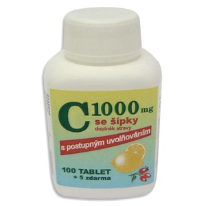 Vitamín C 1000mg s postupným uvolňováním 105 tbl