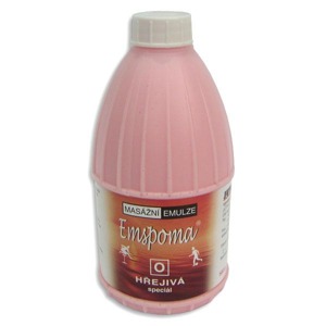 Masážní emulze Emspoma hřejivá 500 ml