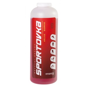 Masážní roztok Sportovka hřejivá 550 ml