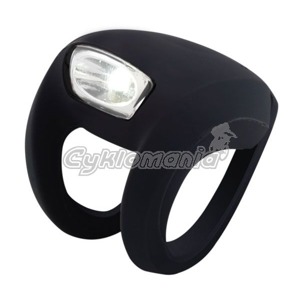 Světlo přední Knog Frog Strobe černé