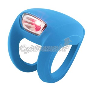 Světlo zadní Knog Frog Strobe modré