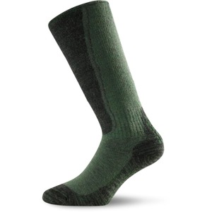 Merino ponožky Lasting Merino WSM zelená