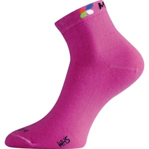 Merino ponožky Lasting WHS růžová