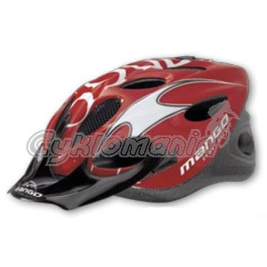 P�ilba Mango Hero �erven� P��jemn� tvarovan� MTB p�ilba. Inovativn� technologie zap�n�n� a odolnosti sko�epiny. S��ka proti hmyzu, hmotnost 280g. 
Velikosti: 
S/M 50 - 57 cm 
L/XL 56 - 61 cm 
XXL 59 - 64 cm Mango