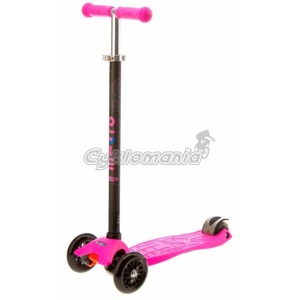 Koloběžka Micro Maxi T - shocking pink