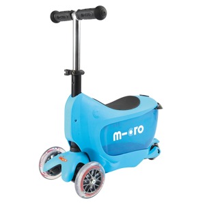 Koloběžka Micro Mini2go Deluxe Blue