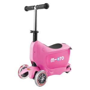 Koloběžka Micro Mini2go Deluxe Pink