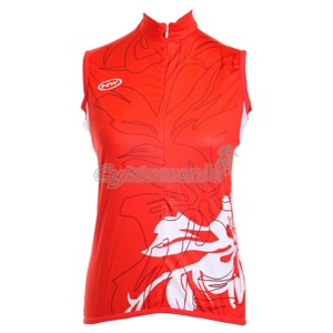Dres Northwave Elisir lady bez ruk�v� red/white