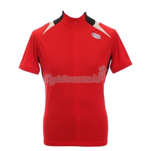 Dres Northwave Jet red 08 Dob�e odv�tran� dres d�ky odleh�en� s��ovin�, p��l�hav� a komfortn� materi�l. S��ovina v podpa��, 2 kapsy, skryt� 40 cm zip. Northwave